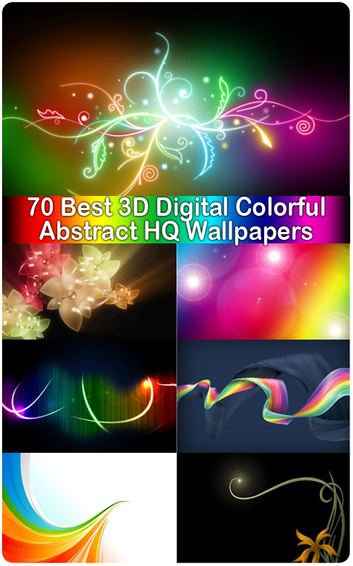 best 3d wallpapers. 70 Best 3D Digital Colorful