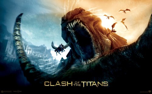 english movie wallpapers. Clash of the titans – movie wallpaper. The mortal son of the god Zeus 