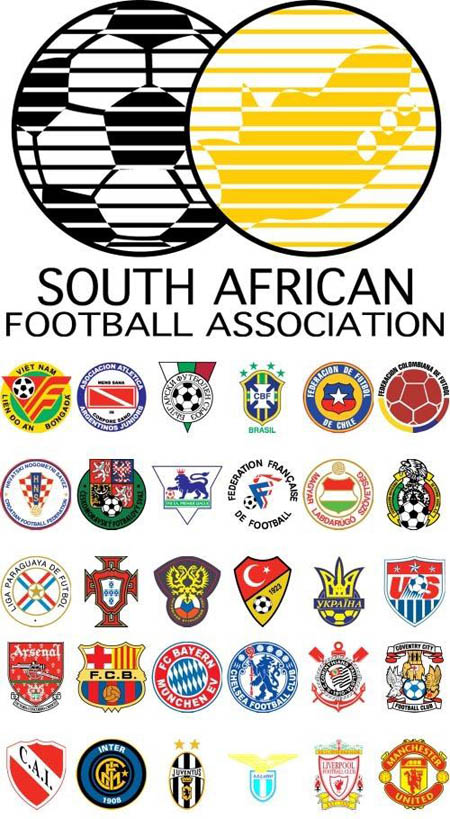 Nation and Football Club Vector Logos