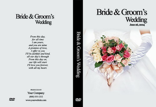 wedding dvd cover background. Beatiful DVD-templates